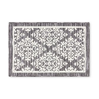 Town & Country Everyday Walker Damask Medallion Everwash™ Washable Multi-Use Decorative Rug