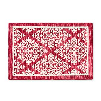 Town & Country Everyday Walker Damask Medallion Everwash™ Washable Multi-Use Decorative Rug
