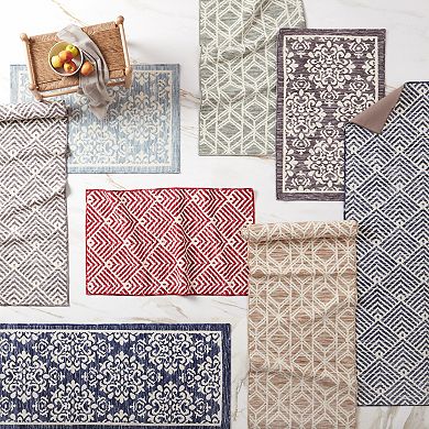 Town & Country Everyday Walker Modern Stripe Everwash™ Washable Multi-Use Decorative Rug