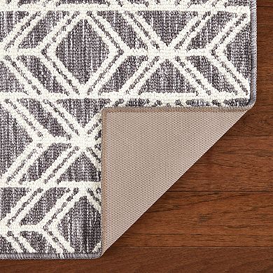 Town & Country Everyday Walker Modern Stripe Everwash™ Washable Multi-Use Decorative Rug