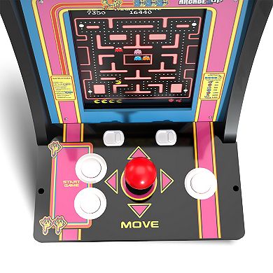 Arcade 1 Up Ms. PAC-MAN Countercade 5-in-1 Arcade Machine