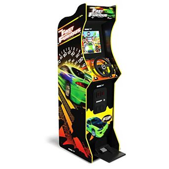 Arcade 1 Up The Fast & The Furious Deluxe 2-in-1 Arcade Game Machine