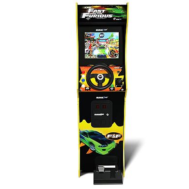 Arcade 1 Up The Fast & The Furious Deluxe 2-in-1 Arcade Game Machine