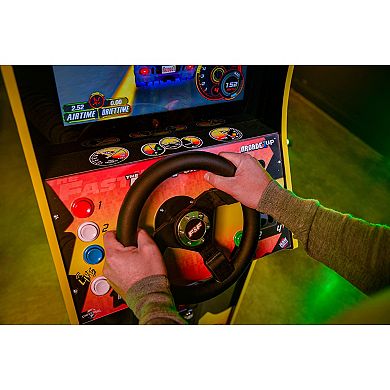 Arcade 1 Up The Fast & The Furious Deluxe 2-in-1 Arcade Game Machine