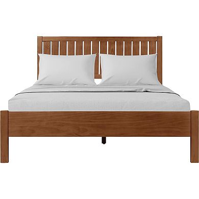 Camden Isle 3-Piece Graham Wooden Platform Bed & Nightstands Set