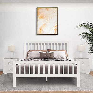 Camden Isle Hampton Wooden Platform Bed Frame