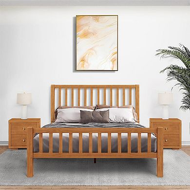 Camden Isle Hampton Wooden Platform Bed Frame