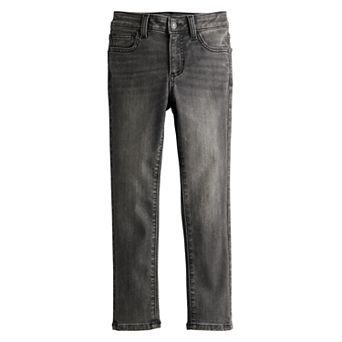 Girls 4-12 Jumping Beans Mid Rise Denim Skinny Jeans