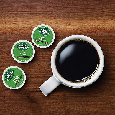 Green Mountain Coffee Dark Magic Keurig Single Serve K-Cup Pods, Dark Roast Coffee, 60 Count