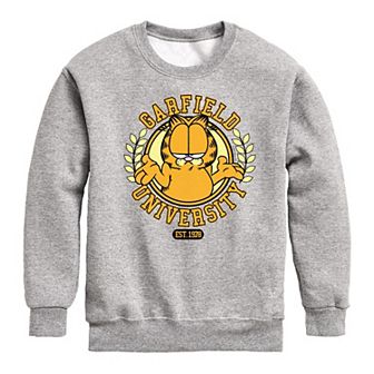 Boys 8-20 Garfield University Fleece Sweatshirt
