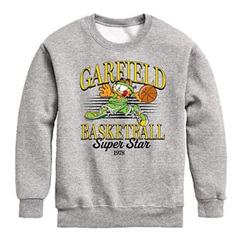 Boys 8-20 Garfield Basketball Super Star Fleece Sweatshirt