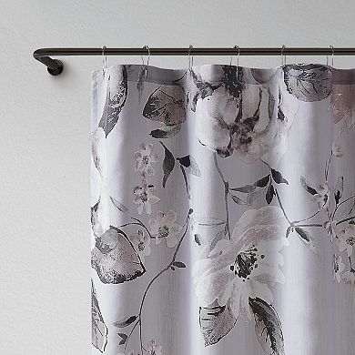 Madison Park Penelope Floral Printed Cotton Shower Curtain