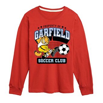 Boys 8-20 Garfield Soccer Club Long Sleeve Graphic Tee