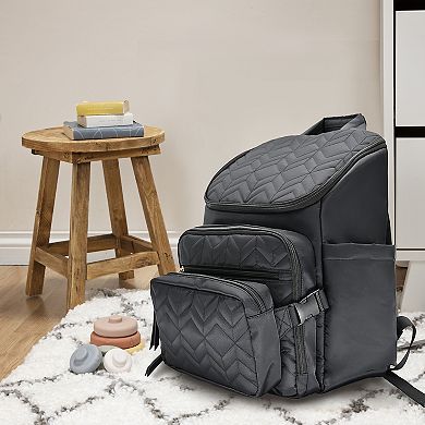 Trend Lab Backpack Diaper Bag with Removeable Cross Body Bag