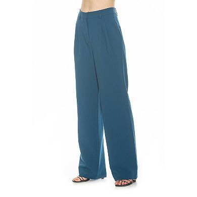 Women's ALEXIA ADMOR Ellie Wide Leg Pleated Pants