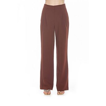 Women's ALEXIA ADMOR Ellie Wide Leg Pleated Pants