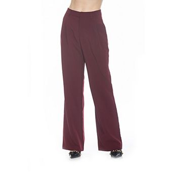 Women's ALEXIA ADMOR Ellie Wide Leg Pleated Pants