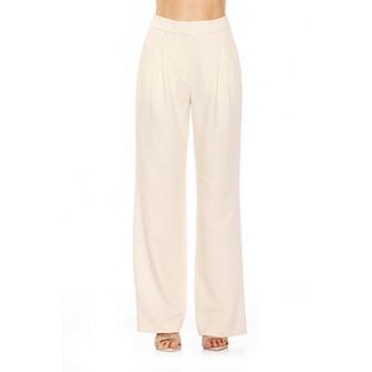 Women's ALEXIA ADMOR Ellie Wide Leg Pleated Pants