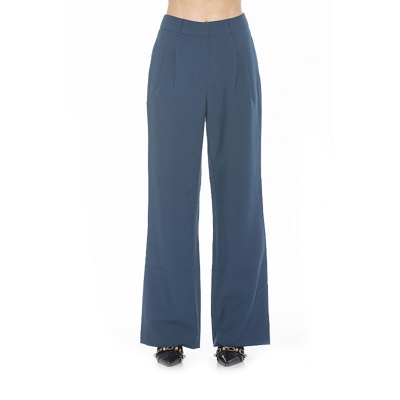 Women's ALEXIA ADMOR Ellie Wide Leg Pleated Pants,
