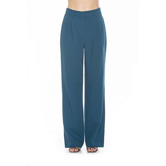 Women's ALEXIA ADMOR Ellie Wide Leg Pleated Pants