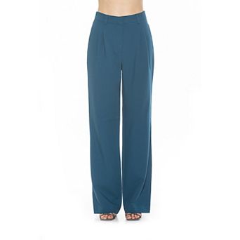 Women's ALEXIA ADMOR Ellie Wide Leg Pleated Pants
