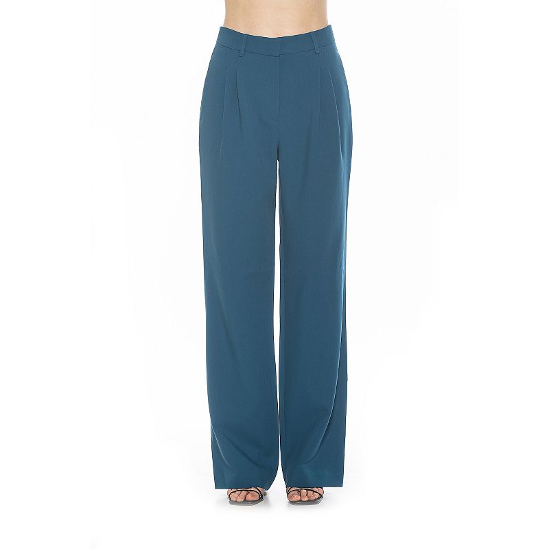 Women's ALEXIA ADMOR Ellie Wide Leg Pleated Pants,