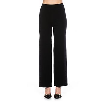 Women's ALEXIA ADMOR Miles Knitted High Waisted Wide Leg Pants
