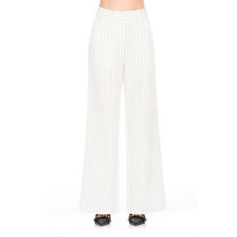 Women's ALEXIA ADMOR Elodie Belted Front Zip Wide Leg Pant