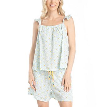 Women's Ocean Pacific® Vibes Babydoll Top and Shorts Set