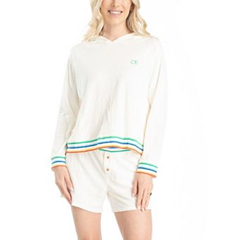 Women's Ocean Pacific® Sunset Chaser Hoodie and Shorts Set
