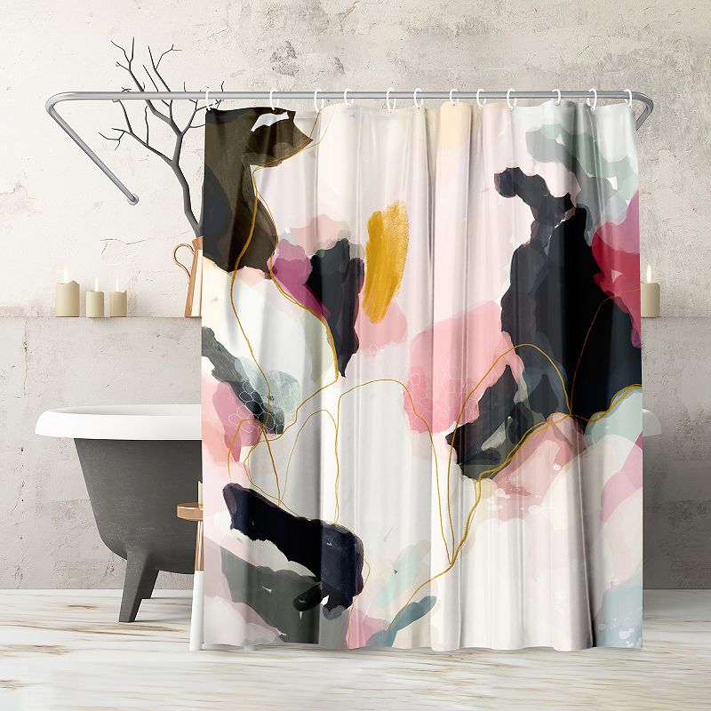 Americanflat Homecoming Shower Curtain, Size: 71X74, Multi