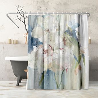 Americanflat Blissful Peony I Shower Curtain