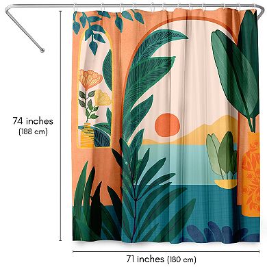 Americanflat Ocean View Shower Curtain