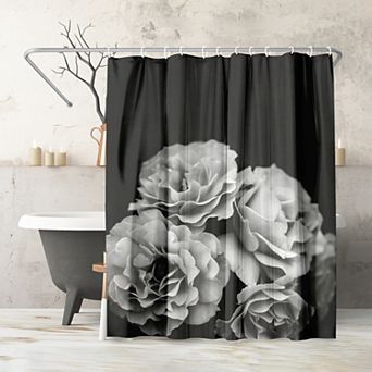 Americanflat Moody Roses Shower Curtain