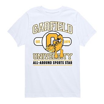Boys 8-20 Garfield University Sports Star Graphic Tee