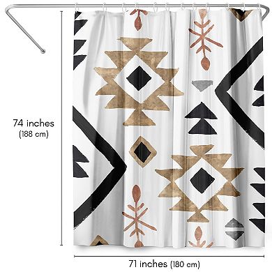 Americanflat Rhythmics I Shower Curtain