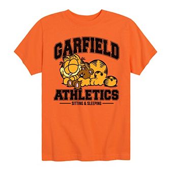 Boys 8-20 Garfield Athletics Sleeping Graphic Tee