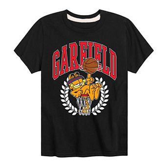 Boys 8-20 Garfield Basketball Graphic Tee