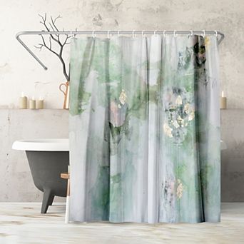 Americanflat Leaf It Alone Shower Curtain