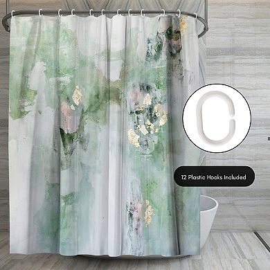 Americanflat Leaf It Alone Shower Curtain