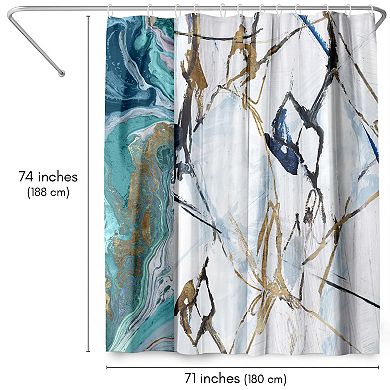 Americanflat Moonstruck I Shower Curtain