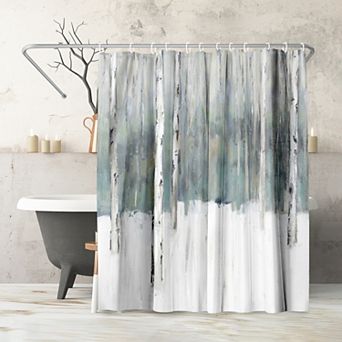Americanflat Winter's Trail II Shower Curtain