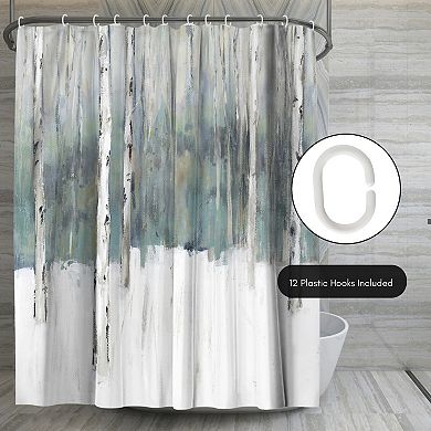 Americanflat Winter's Trail II Shower Curtain