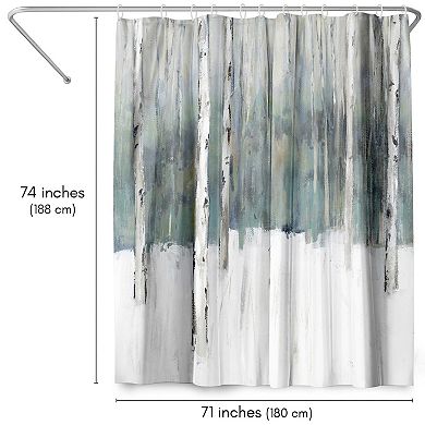 Americanflat Winter's Trail II Shower Curtain