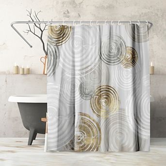 Americanflat Spinning I Shower Curtain