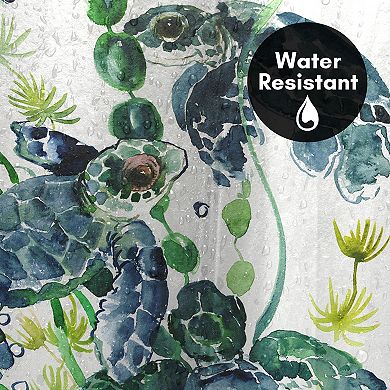 Americanflat Three Sea Turtles Shower Curtain