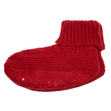 Women's Cuddl Duds® Cozy Lined Bootie Slipper Socks