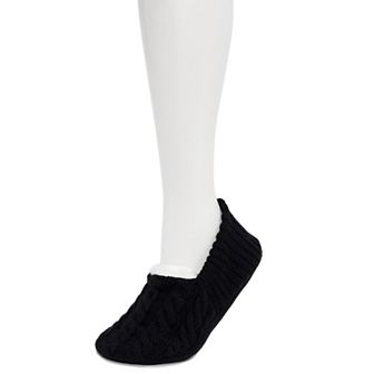 Women's Cuddl Duds Cozy Snug Ballerina Slipper Socks