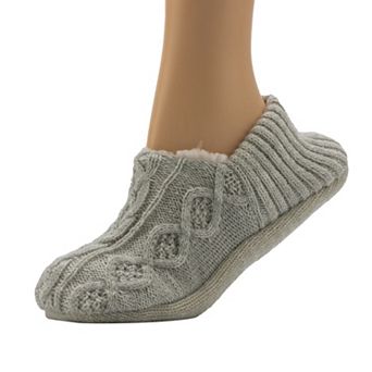 Women's Cuddl Duds Cozy Snug Ballerina Slipper Socks