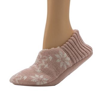 Women's Cuddl Duds Cozy Snug Ballerina Slipper Socks